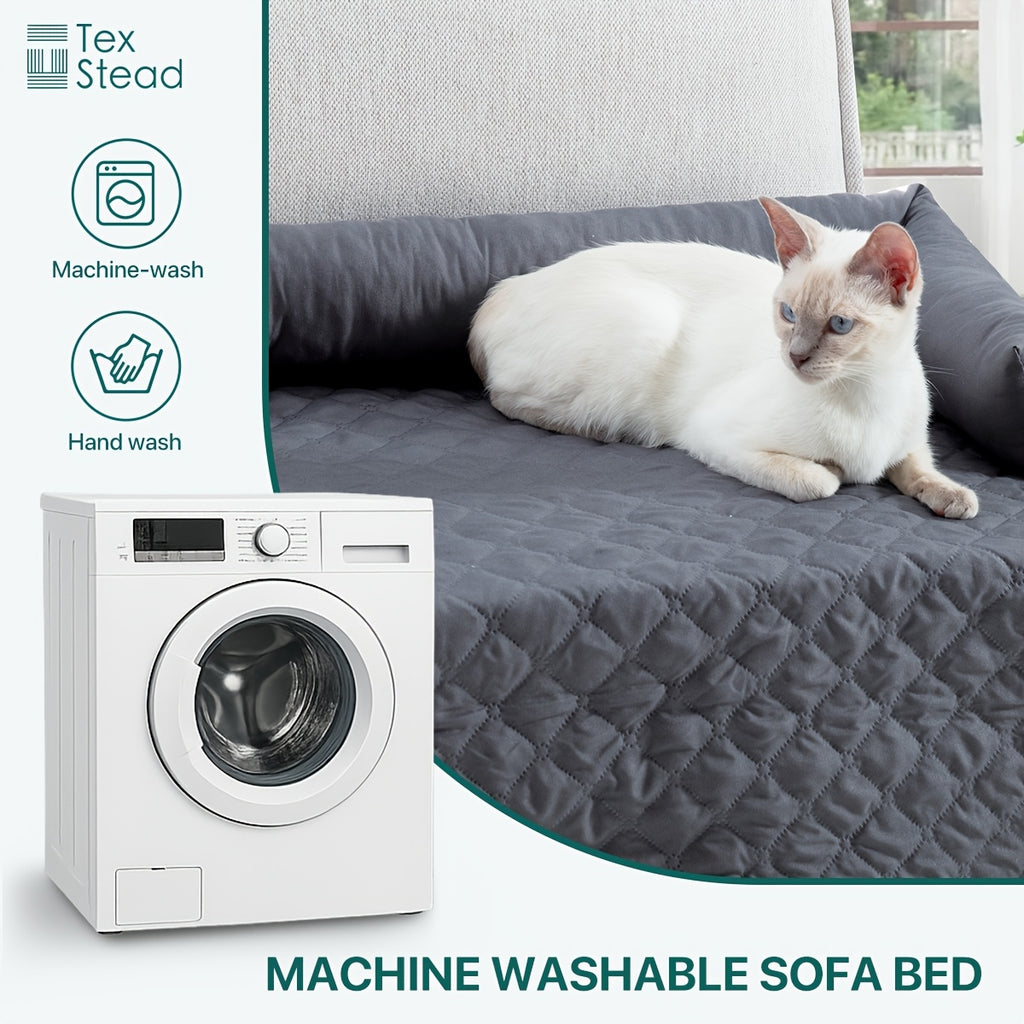 Haustier Sofabett waschbar - Kratzfest für Hunde & Katzen