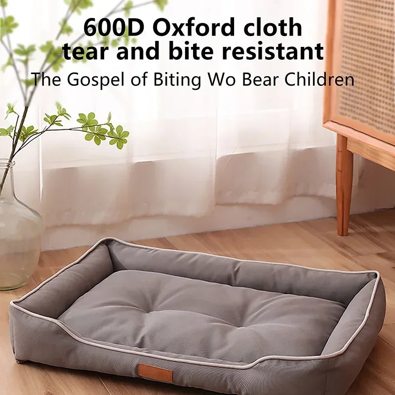 Dog bed 600D Oxford - Waterproof &amp; bite-resistant for all seasons