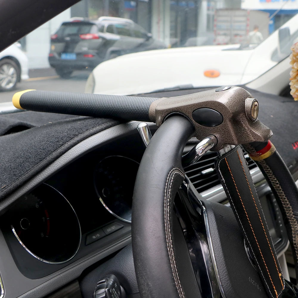 Lenkradschloss Auto T-Lock - Diebstahlschutz für PKW/Wohnmobil