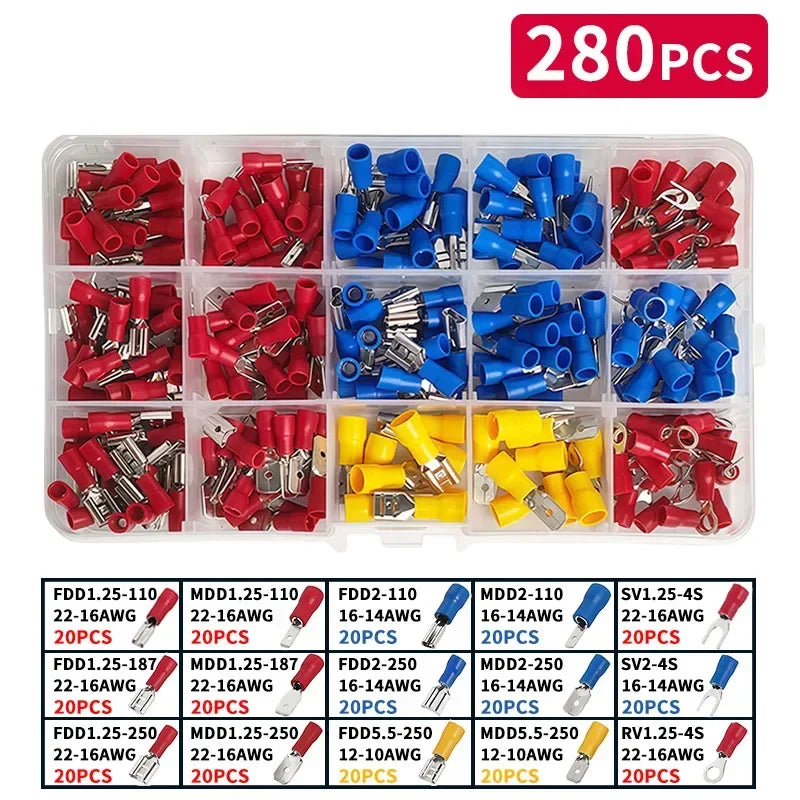 Kaltpress-Terminal-Kit 280-1200 Stk Automotive