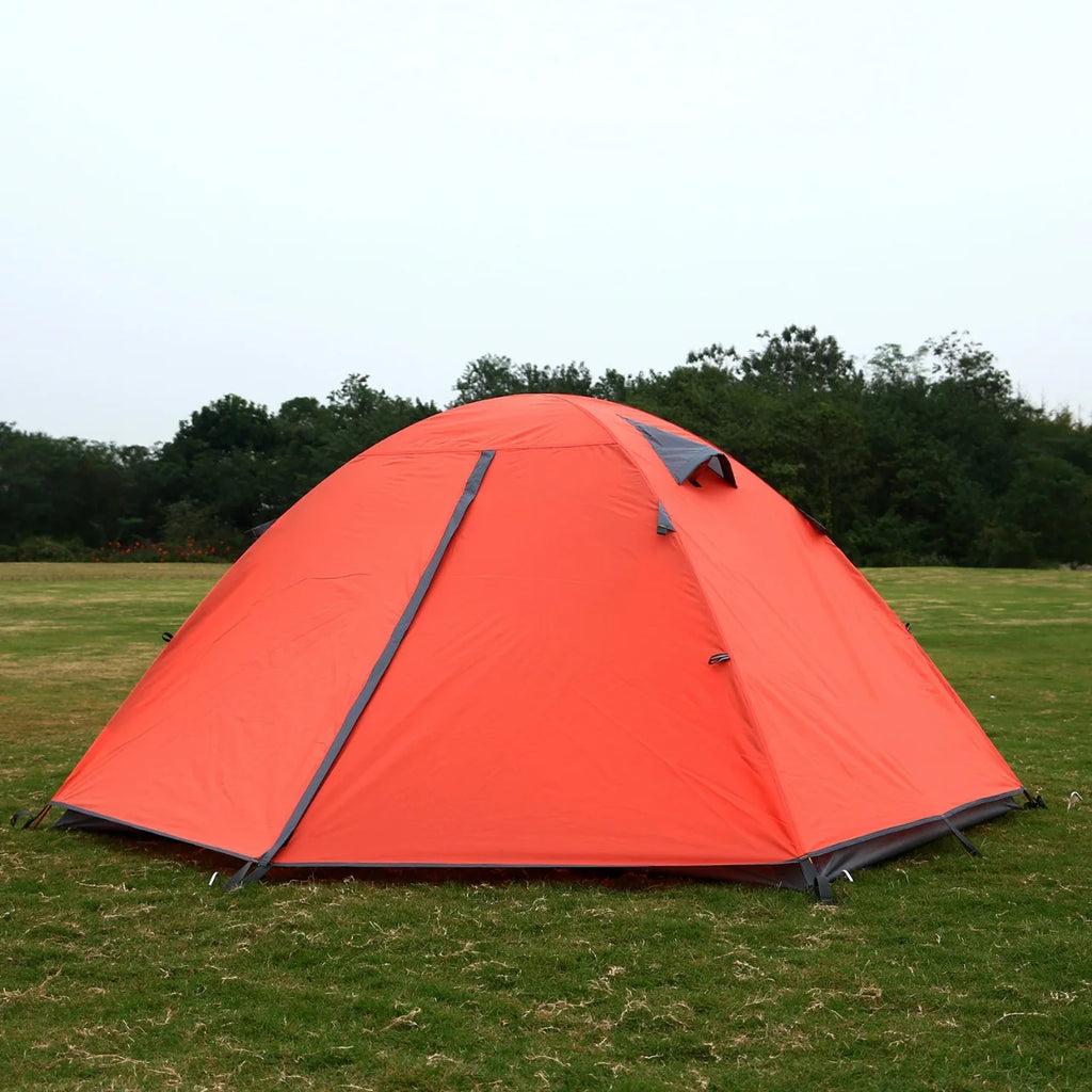 Camping-Zelt Doppelwand Faltbar Oxford Wetterfest