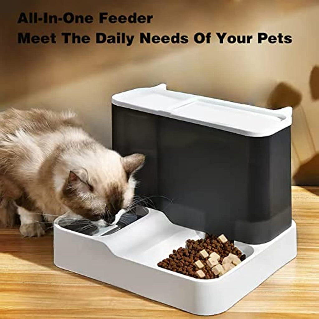 Automatischer Futterautomat 2in1 – Futter & Wasser