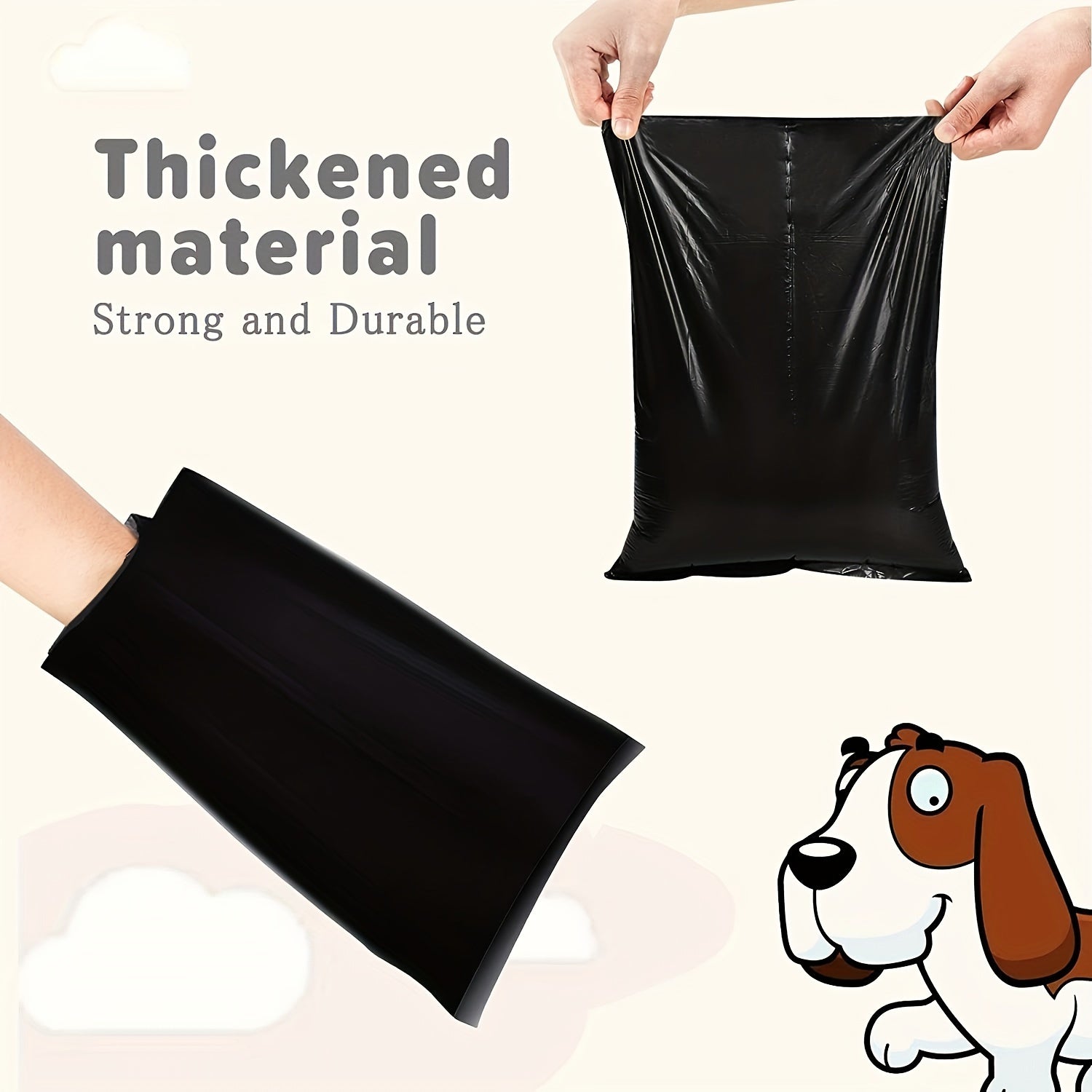Hundekotbeutel 150/300 Stück - Auslaufsicher & Reißfest