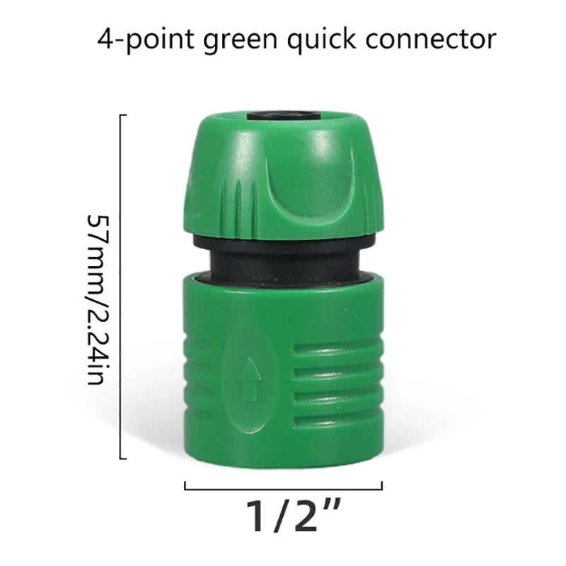 Garden hose quick connector - irrigation adapter