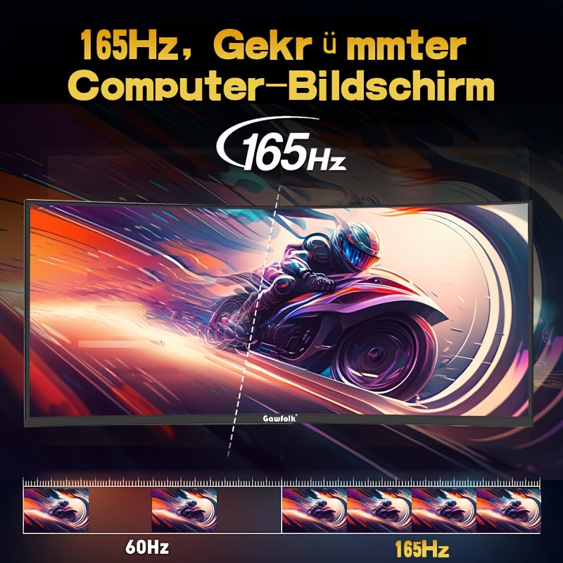 Gawfolk Curved Gaming Monitor 27-34" - UWQHD bis 165Hz