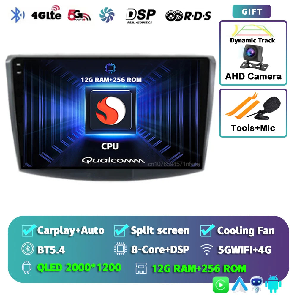 Android 15 Autoradio VW Passat B6/B7/B8 - CarPlay & DSP
