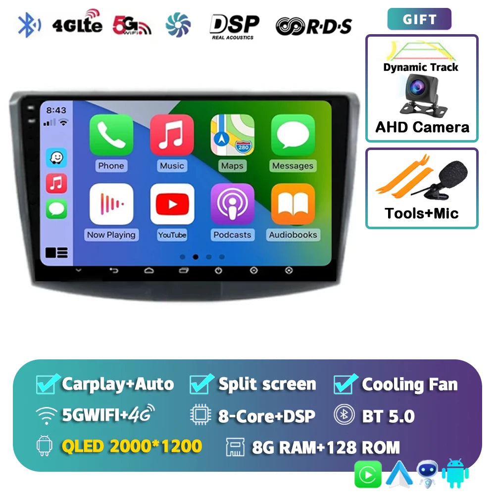 Android 15 Autoradio VW Passat B6/B7/B8 - CarPlay & DSP