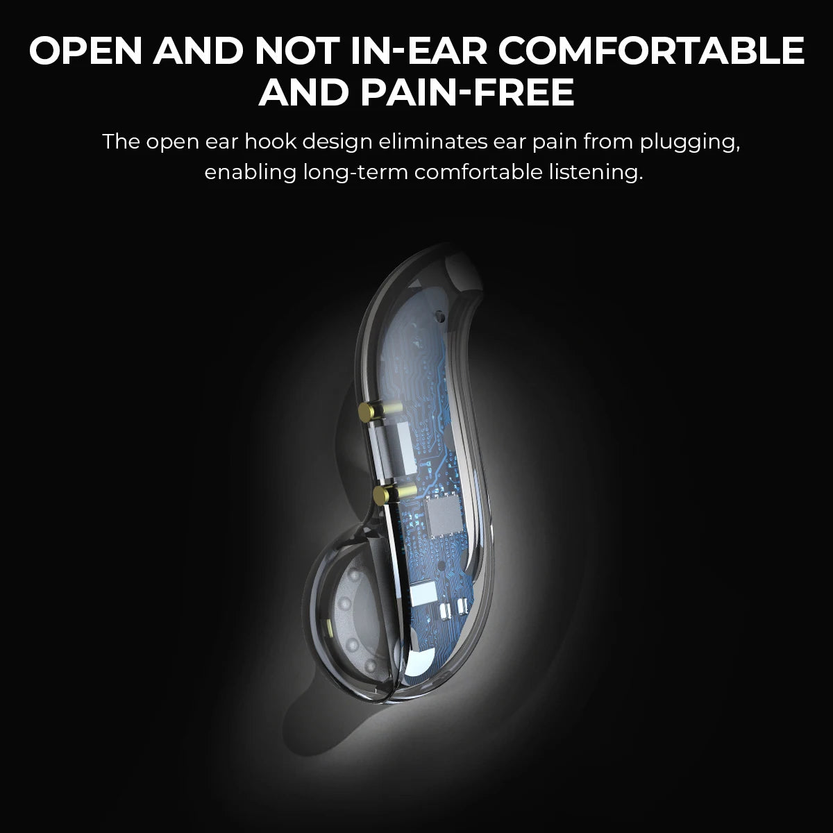 Open-Ear Bluetooth Kopfhörer – 30h Wiedergabe