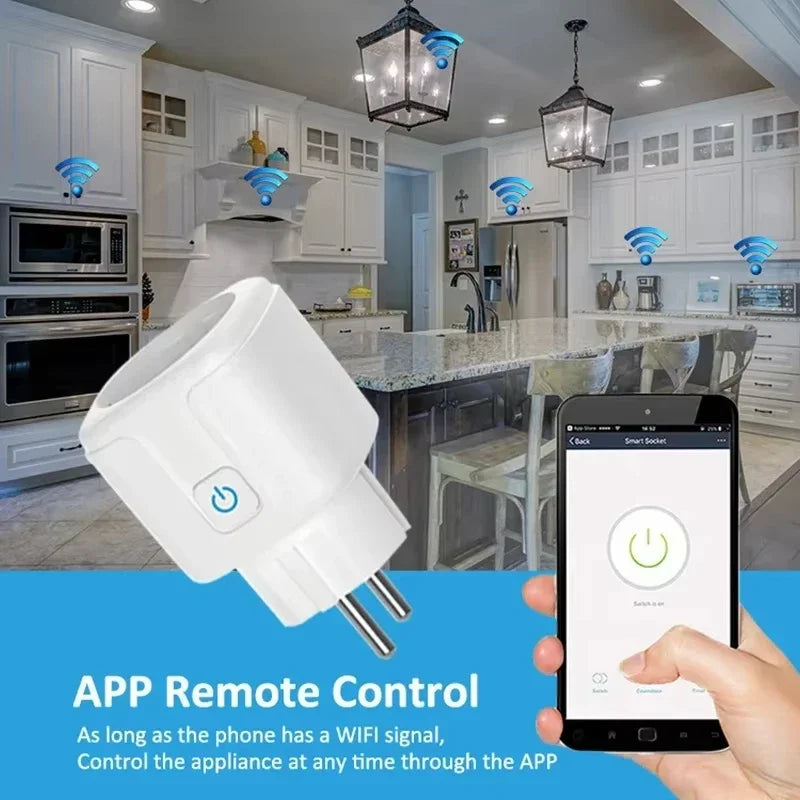 Smart Plug WiFi EU 16A/20A - Tuya Alexa Google Home