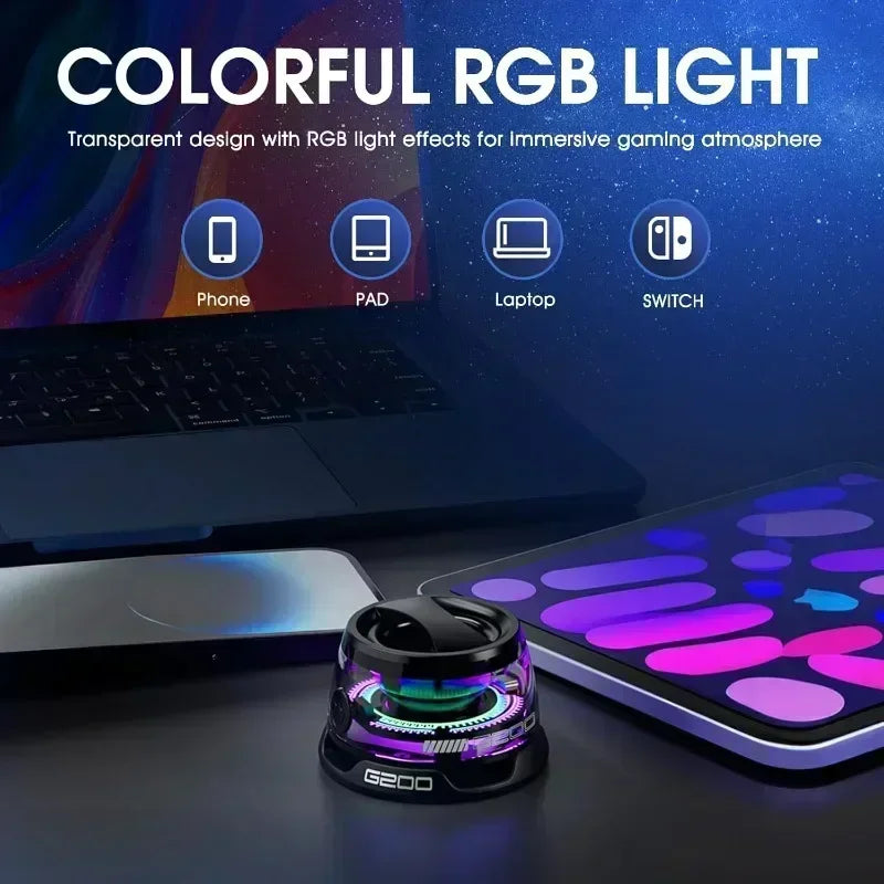 Bluetooth Lautsprecher G200 – RGB Beleuchtung Magnetisch BT5.3