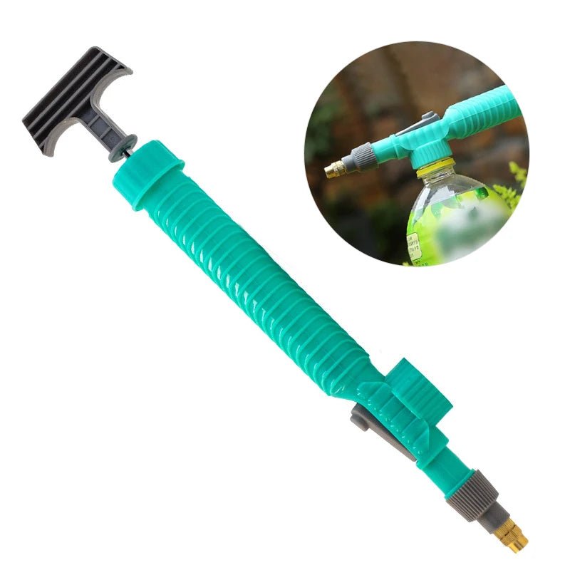 High-pressure spray attachment for bottles - Adjustable garden irrigation