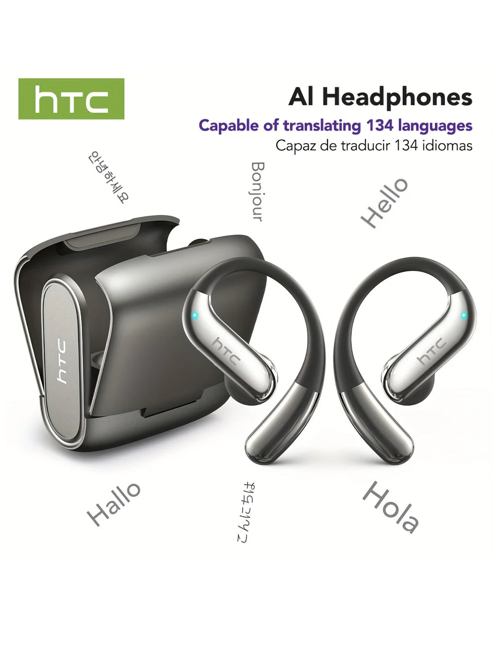 Open-Ear Bluetooth Kopfhörer – 30h Wiedergabe
