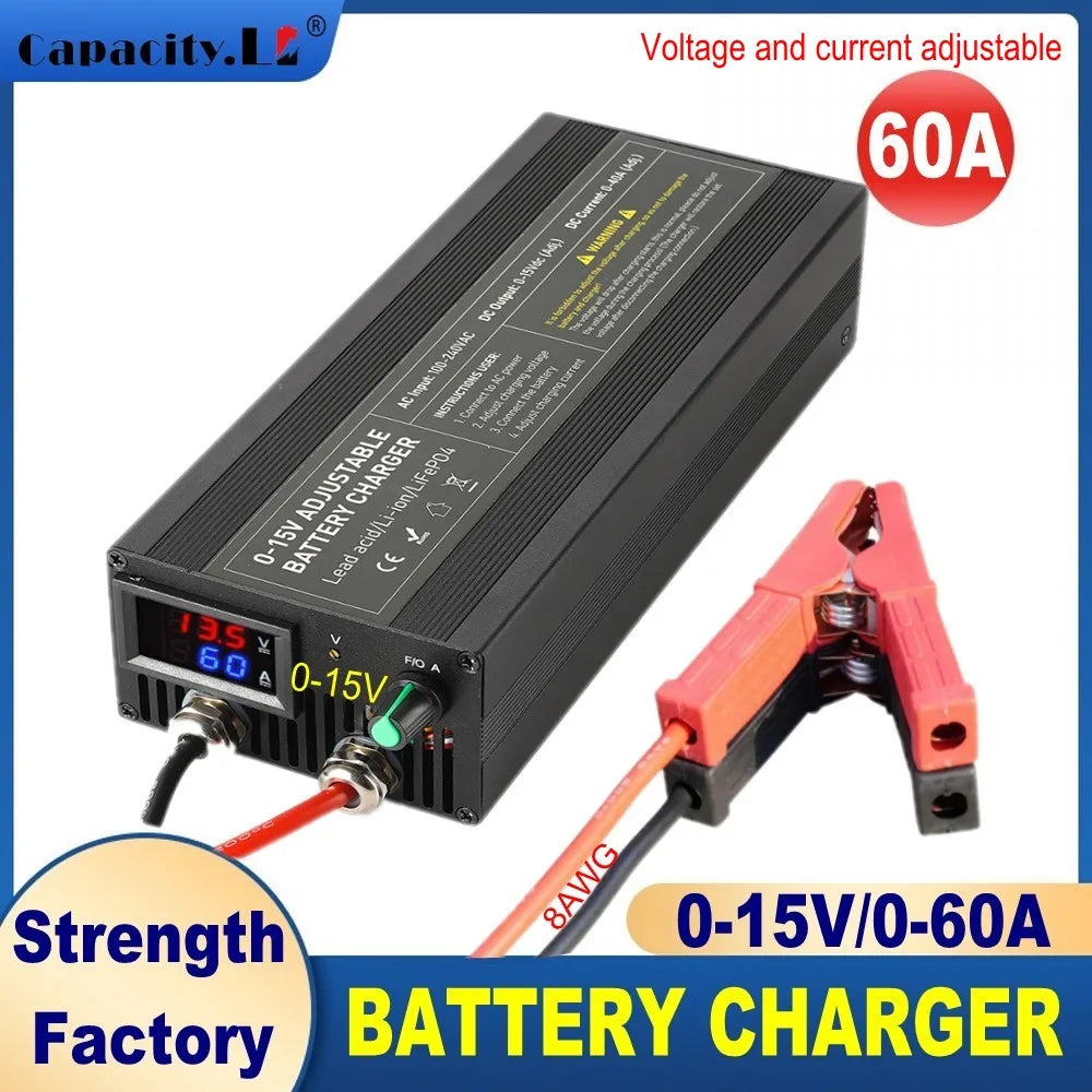 Lithium Batterieladegerät 12V 20-100A – LiFePO4
