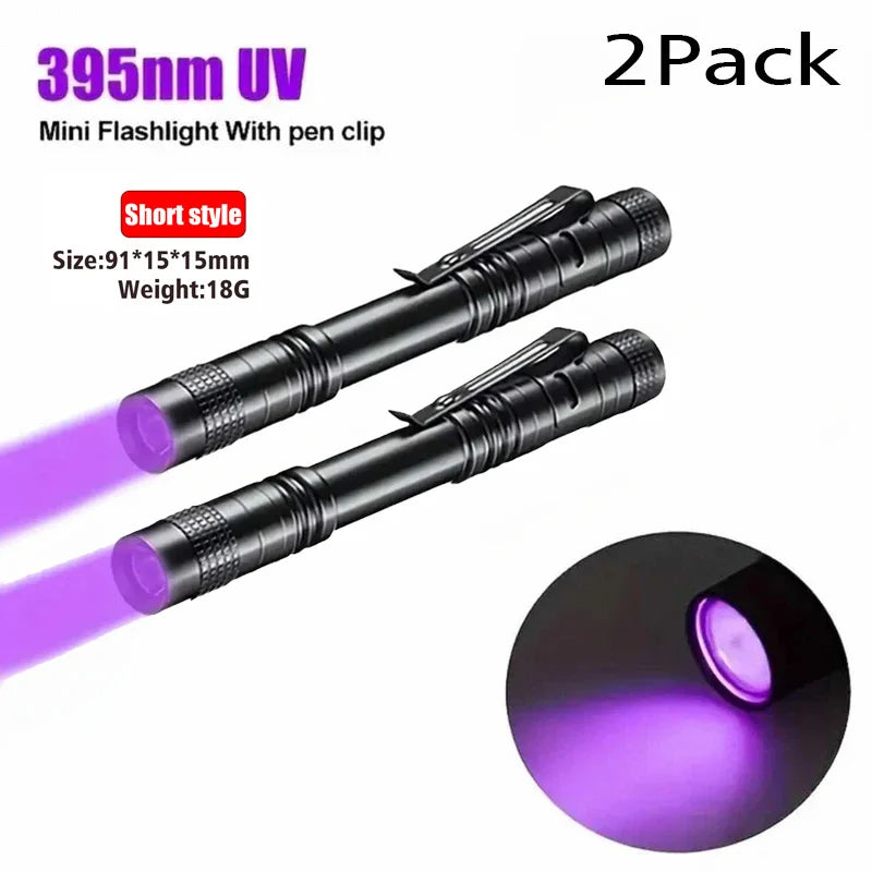 UV Taschenlampe 395nm - Ultraviolett für Haustier-Urin Detektor