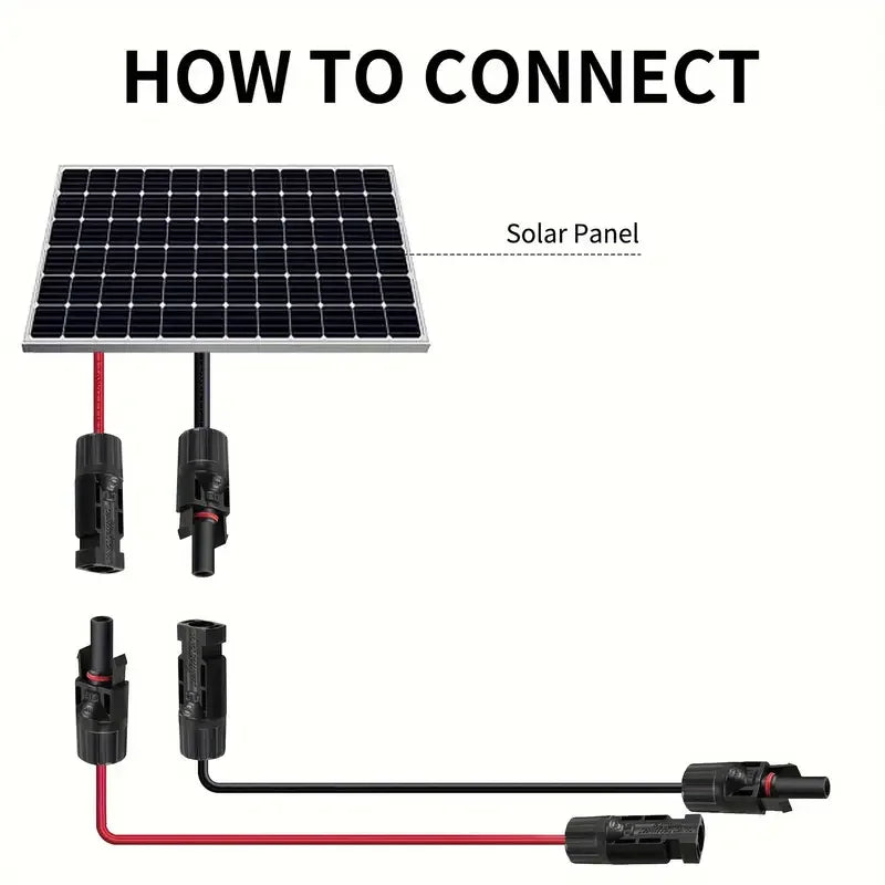 Solar Verlängerungskabel 3m 14AWG – MC4 Stecker