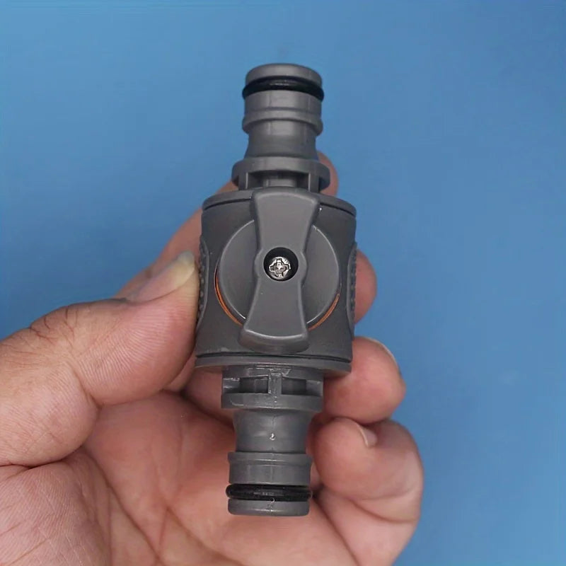 Garden hose quick coupling set - universal ball valve