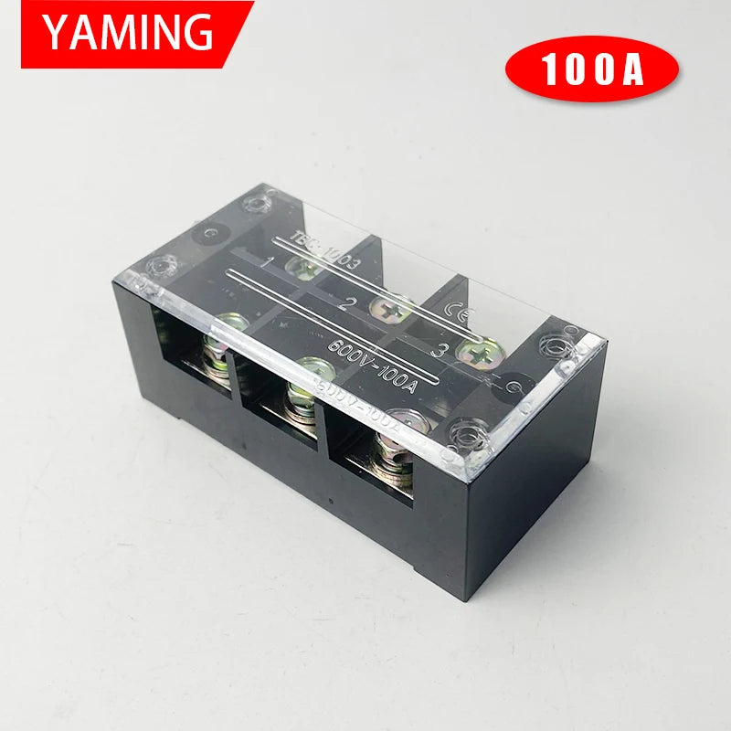 Klemmenblock TBC-1003 100A 3P 600V 6-Schrauben