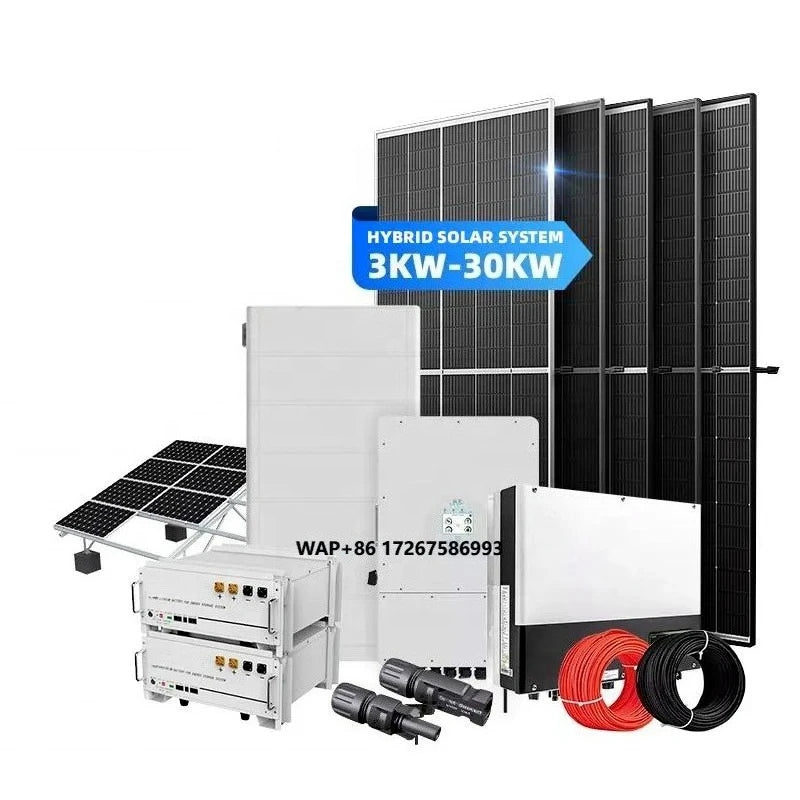 Hybrid-Solar-System 10-50kW Off-Grid – 48V Gewerbe