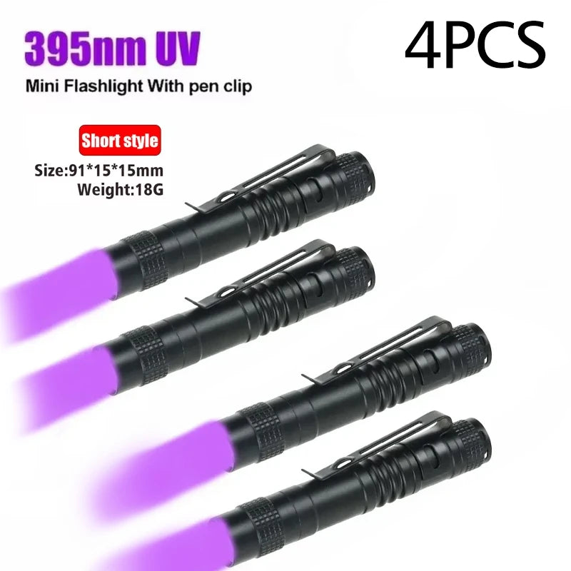 UV Taschenlampe 395nm - Ultraviolett für Haustier-Urin Detektor