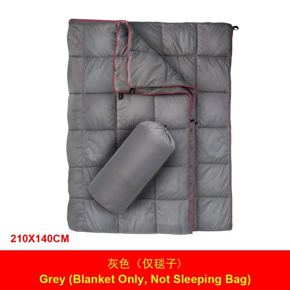 Camping Daunen-Schlafsack 210x140cm – Winter