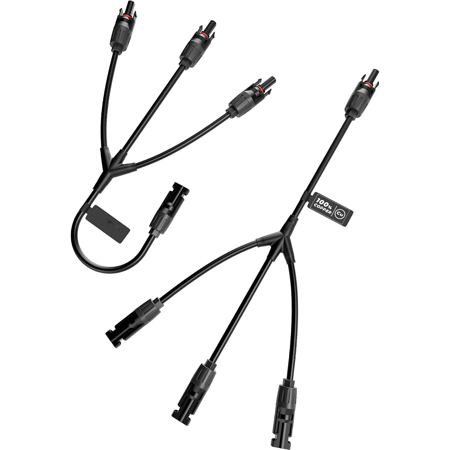 Solar Y-Verteiler 1-zu-3 Parallel-Stecker Set