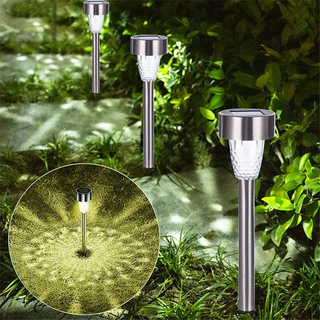 Set of 10 Solar Garden Lights LED - Waterproof Outdoor Lighting