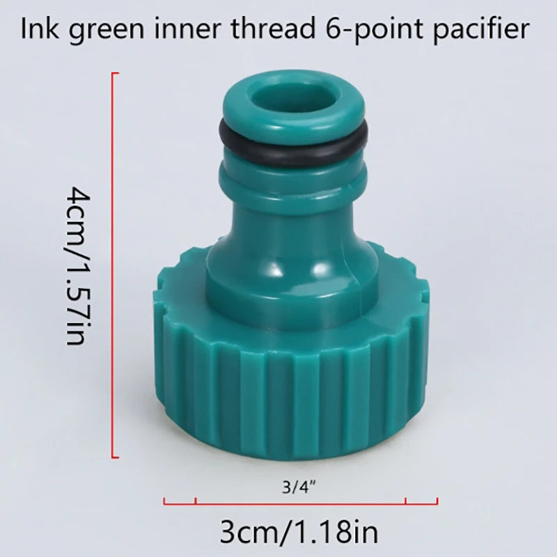 Garden hose quick connector - irrigation adapter
