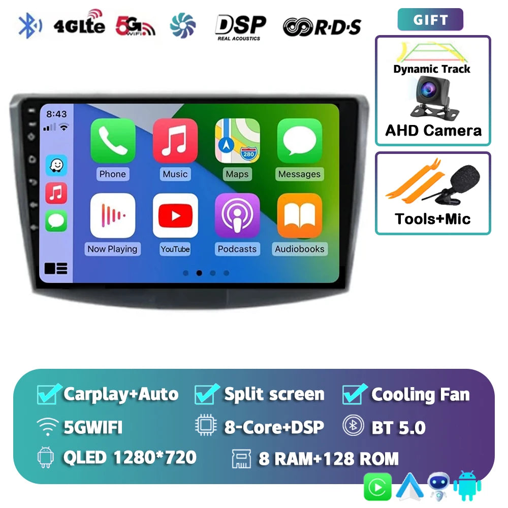 Android 15 Autoradio VW Passat B6/B7/B8 - CarPlay & DSP