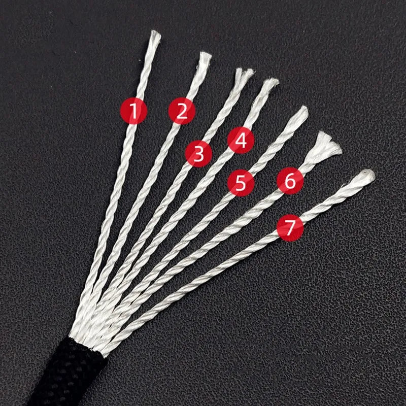 Paracord Seil 550 7-Kern 4mm – 5/15/30m Outdoor