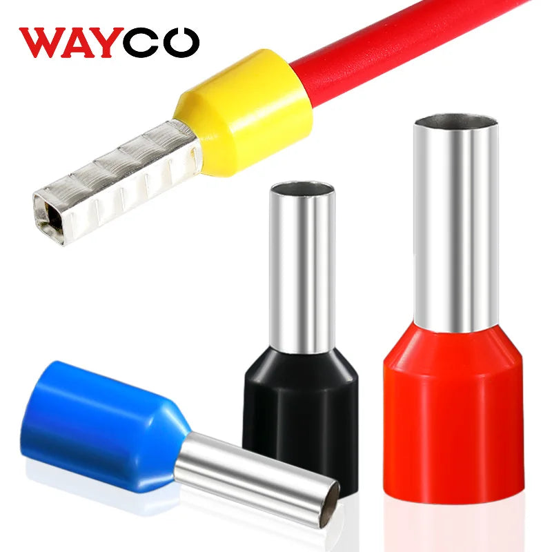 100x Aderendhülsen Set E0508-E6012 Crimp-Ferrules