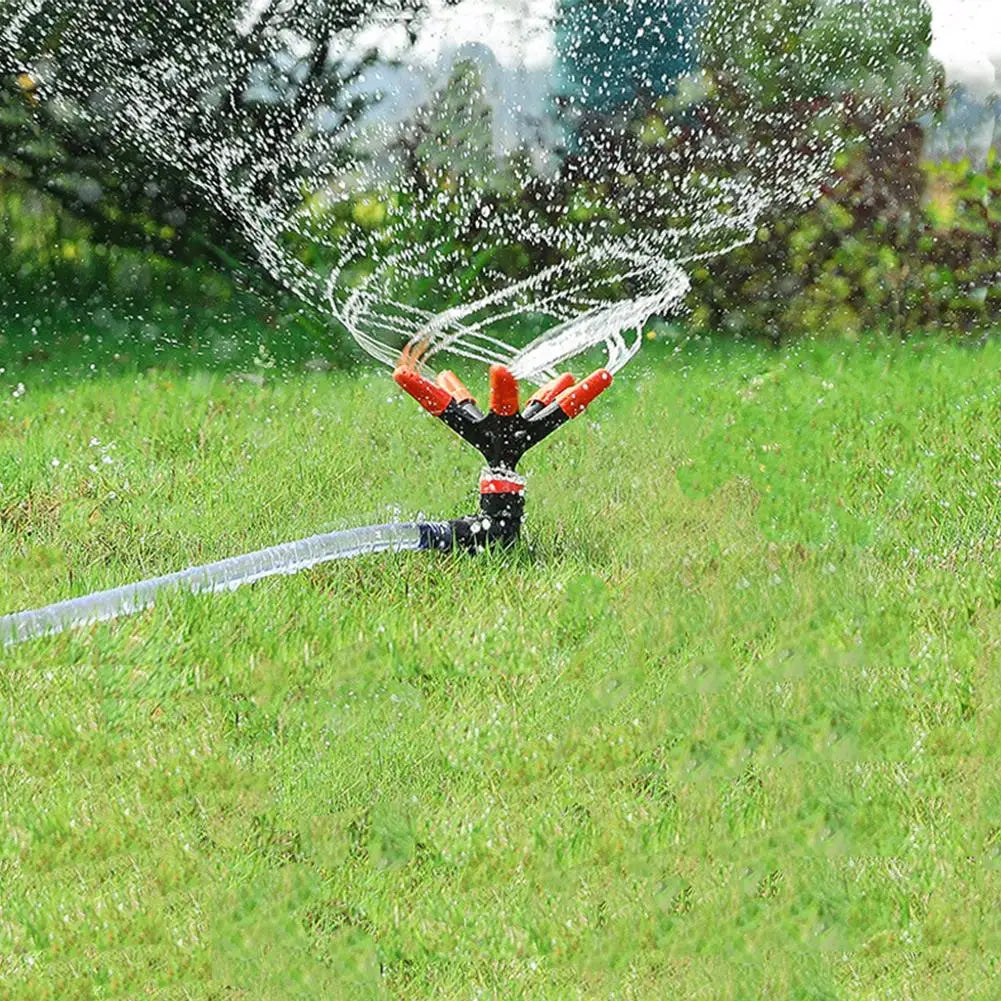360° Automatic Rotating Lawn Sprinkler - Irrigation Nozzle for Garden &amp; Lawn