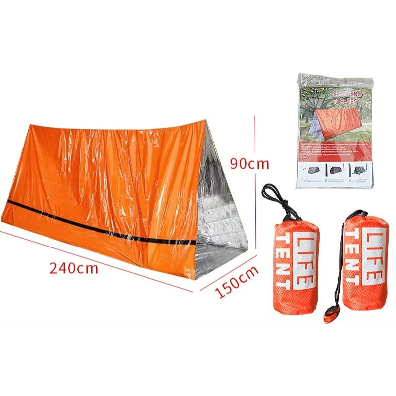 Notfall-Zelt Outdoor – Thermoisolierung Schlafsack
