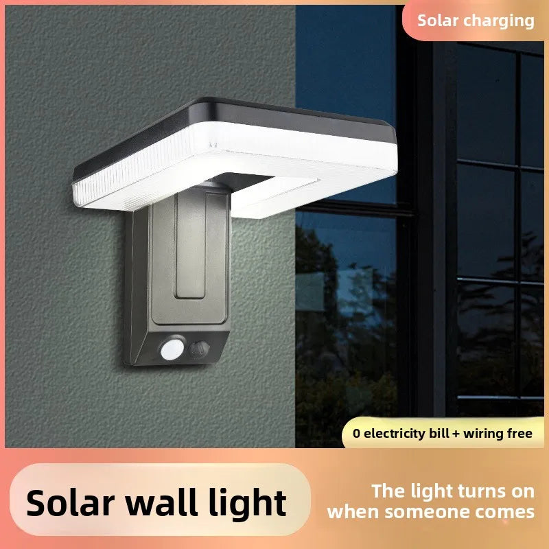 Solar Wandlampe faltbar – Bewegungsmelder Smart Outdoor