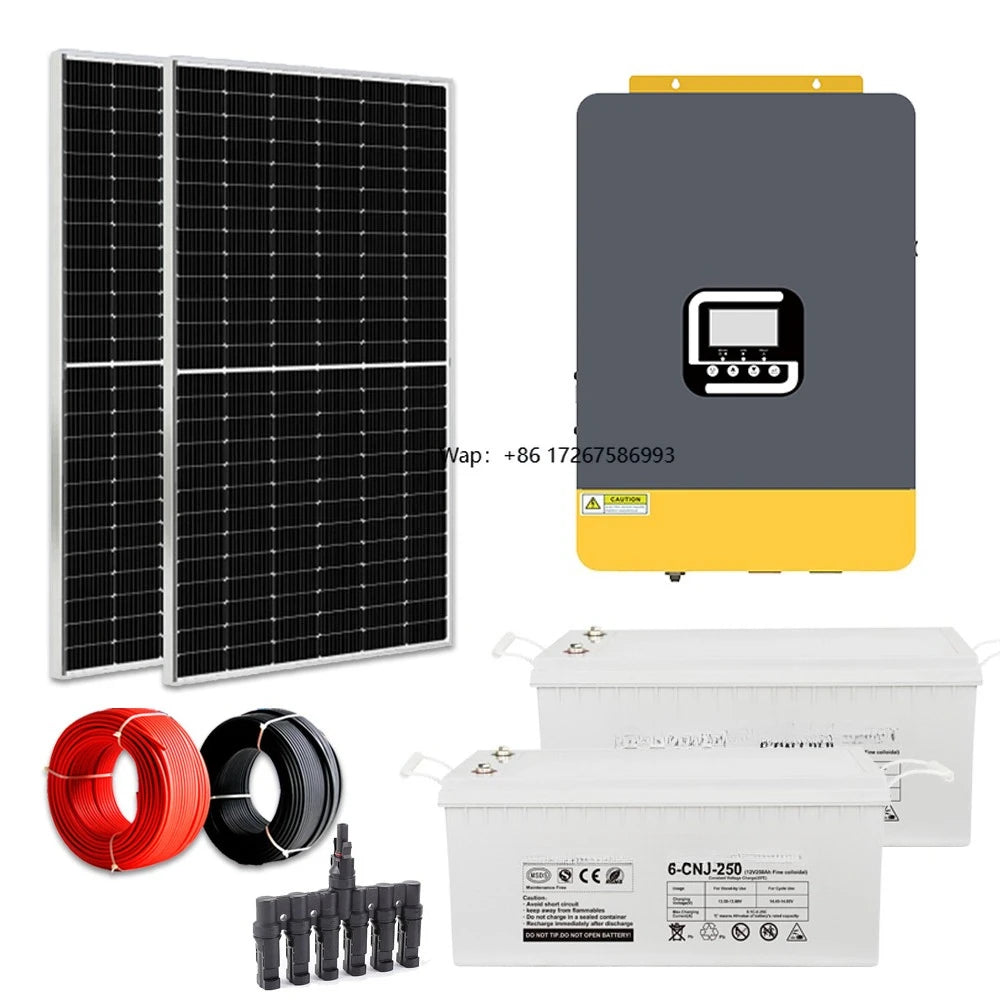 Hybrid-Wechselrichter 2KW Solar-Set – Off-Grid