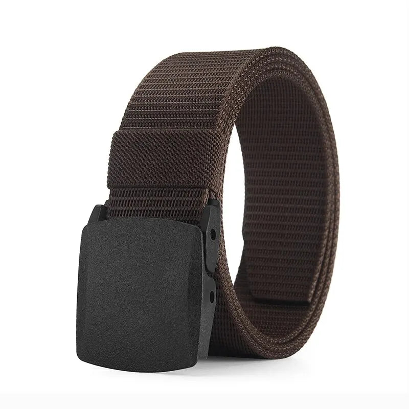 Taktischer Gürtel Canvas - Metallfrei für Outdoor & Sport