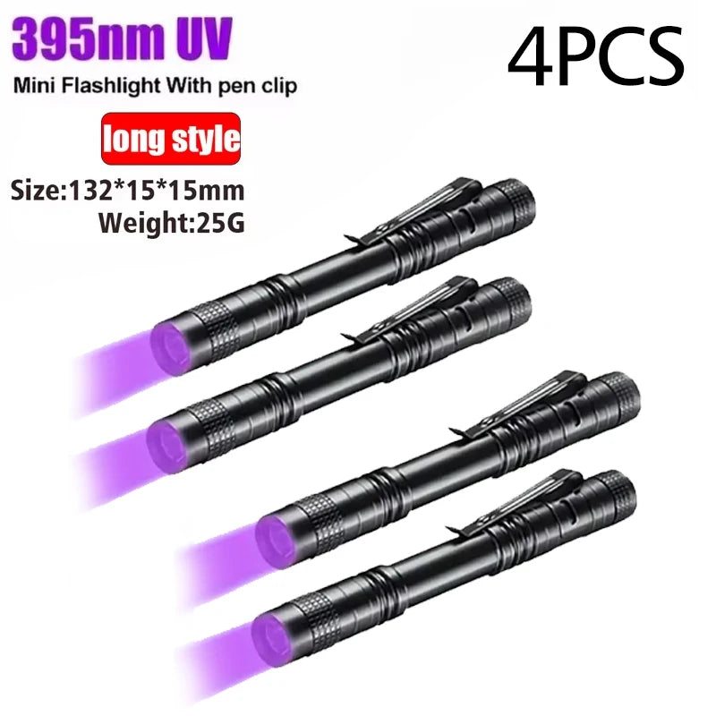 UV Taschenlampe 395nm - Ultraviolett für Haustier-Urin Detektor