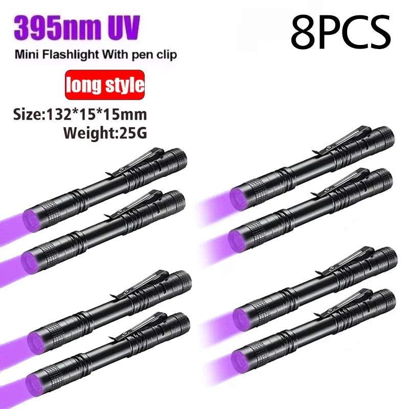 UV Taschenlampe 395nm - Ultraviolett für Haustier-Urin Detektor