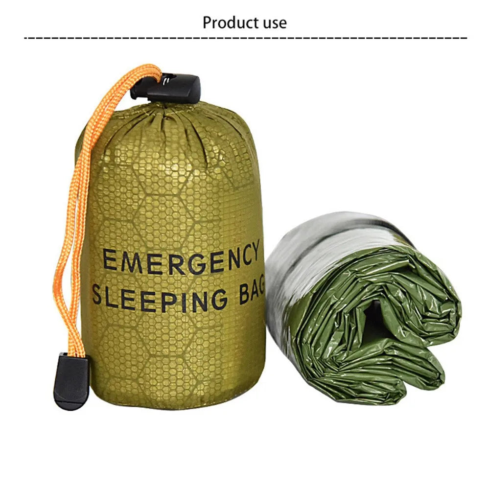 Notfall-Schlafsack Kompakt – Aluminium Outdoor