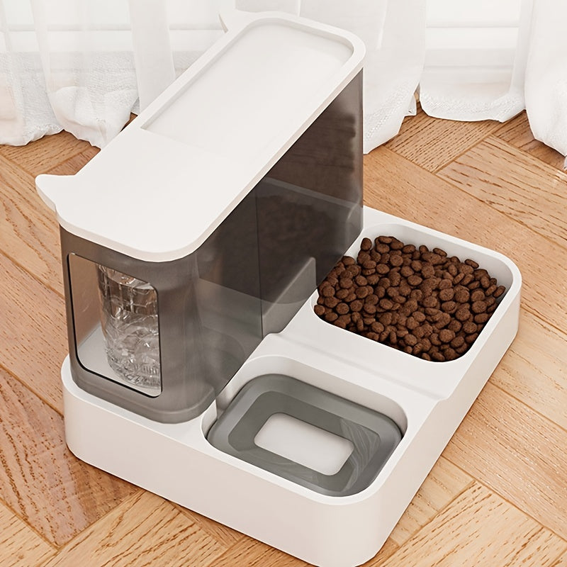 Automatischer Futterautomat 2in1 – Futter & Wasser