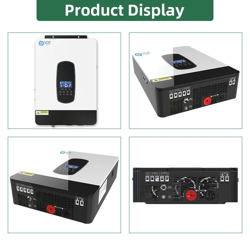 YETE 6.2KW Hybrid Solar Wechselrichter 48V – MPPT 110A