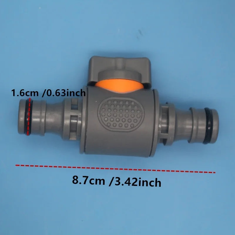 Garden hose quick coupling set - universal ball valve