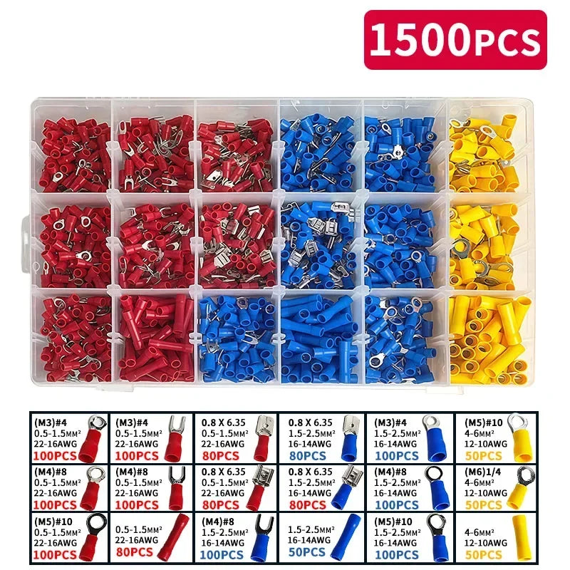 Kaltpress-Terminal-Kit 280-1200 Stk Automotive