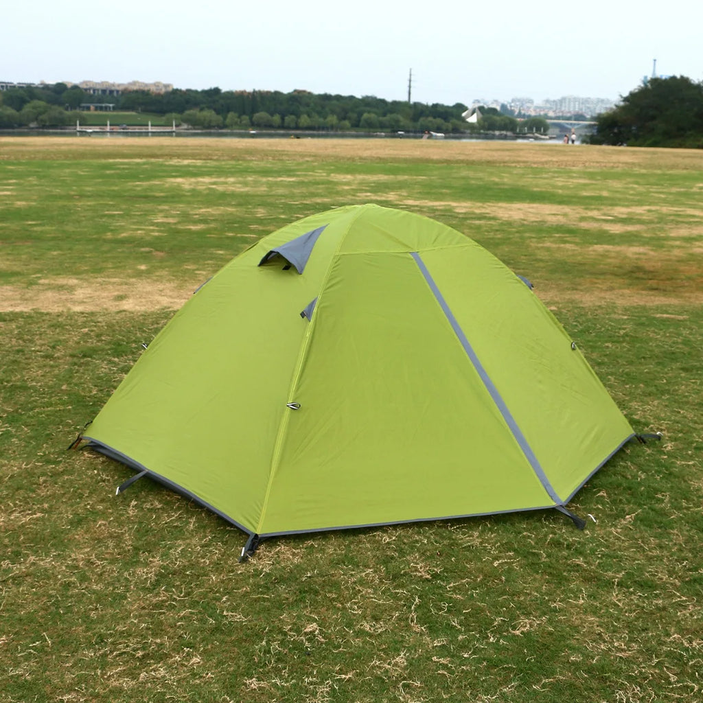 Camping-Zelt Doppelwand Faltbar Oxford Wetterfest