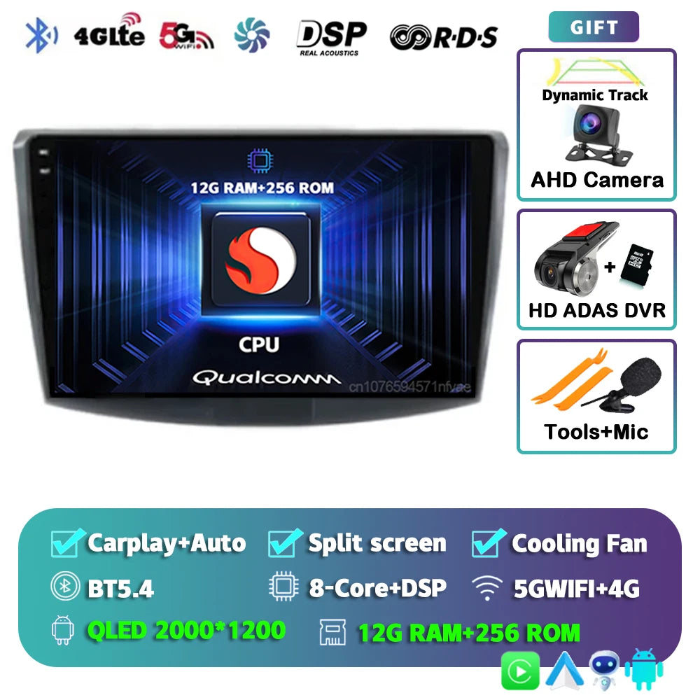Android 15 Autoradio VW Passat B6/B7/B8 - CarPlay & DSP