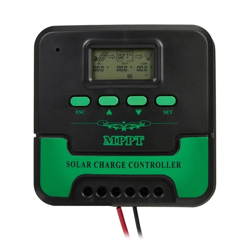 MPPT Solar Laderegler 12V/24V 10-60A – WiFi LCD USB