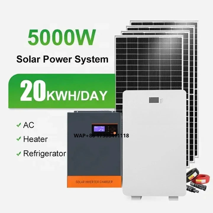 Hybrid-Energiespeicher 3-30kW Off-Grid – Solar-System