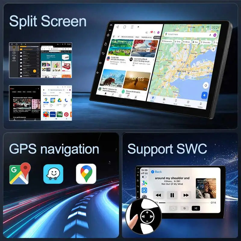 Android 15 Autoradio VW Passat B6/B7/B8 - CarPlay & DSP