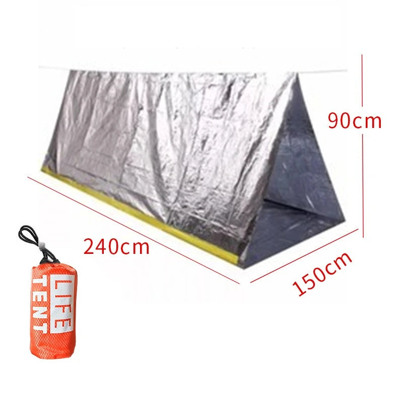 Notfall-Zelt Outdoor – Thermoisolierung Schlafsack