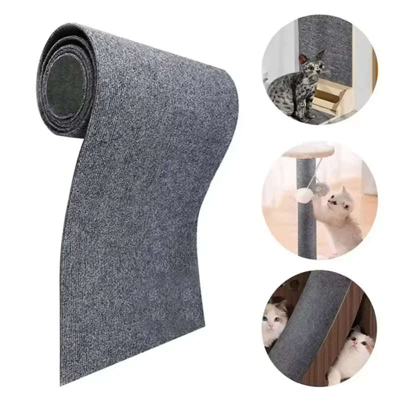 Cat Scratching Mat Sofa Protector - Self-Adhesive &amp; DIY