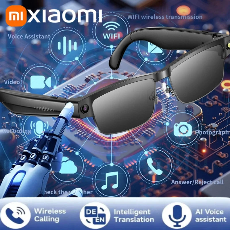 Xiaomi AI Smart Brille 8K HD – Chat GPT Kamera